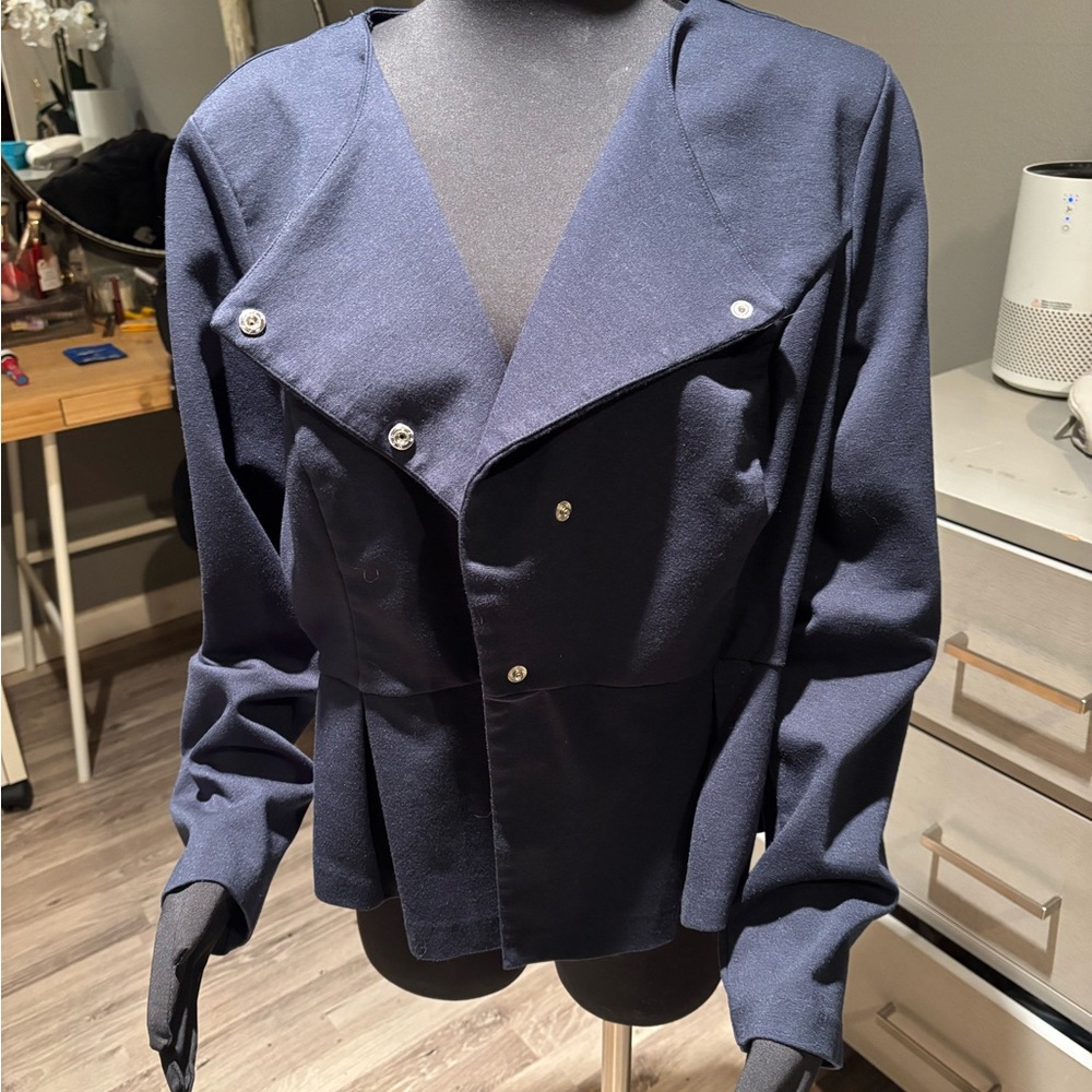 Peplum-style jacket